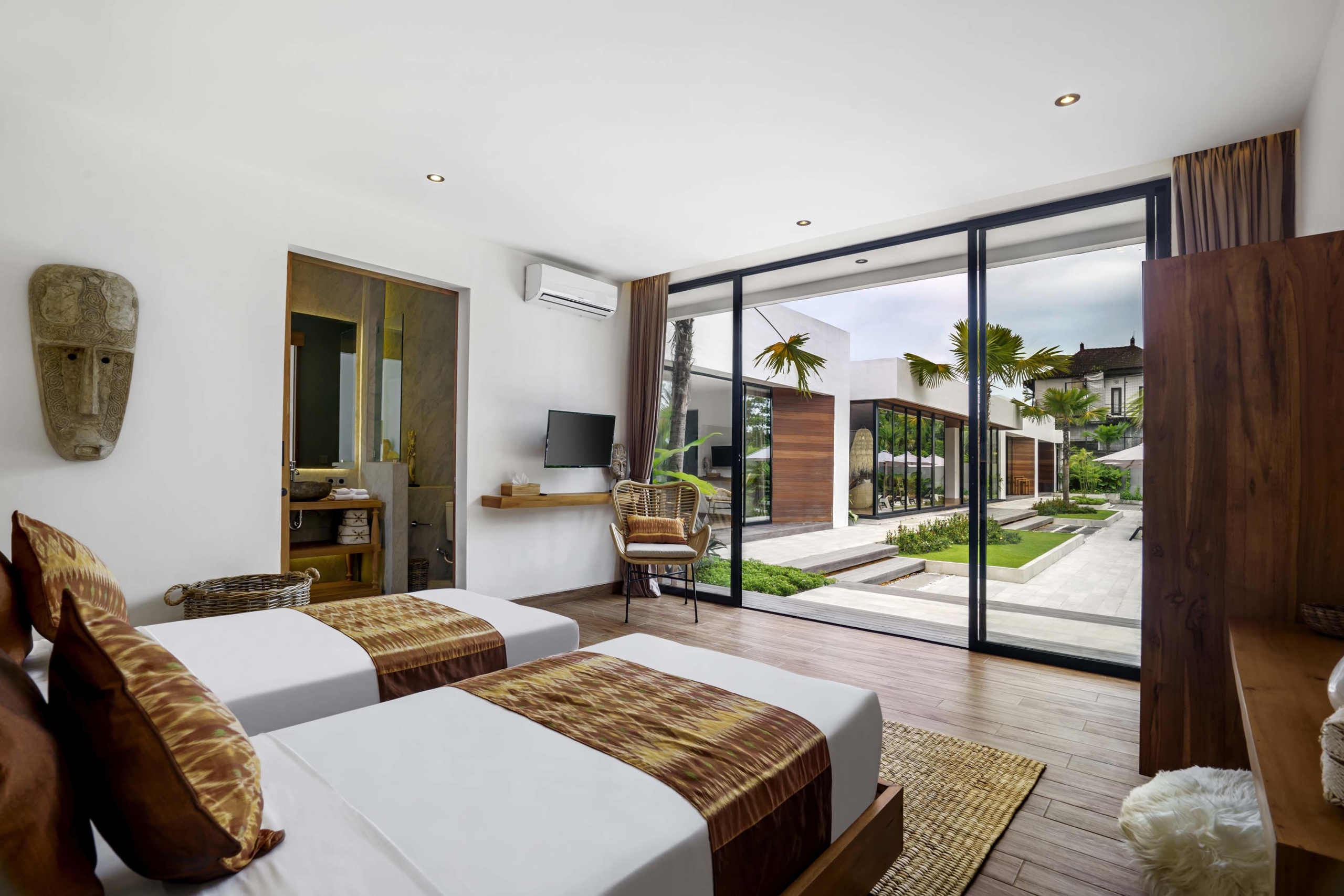 Twin Bed Villa Izia Ubud Bali